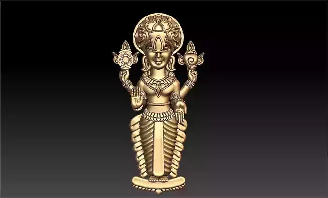PERUMAL LOCKET 3D print model