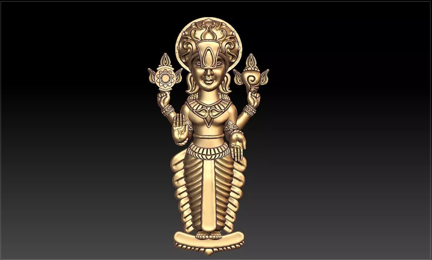 PERUMAL LOCKET 3D print model_0