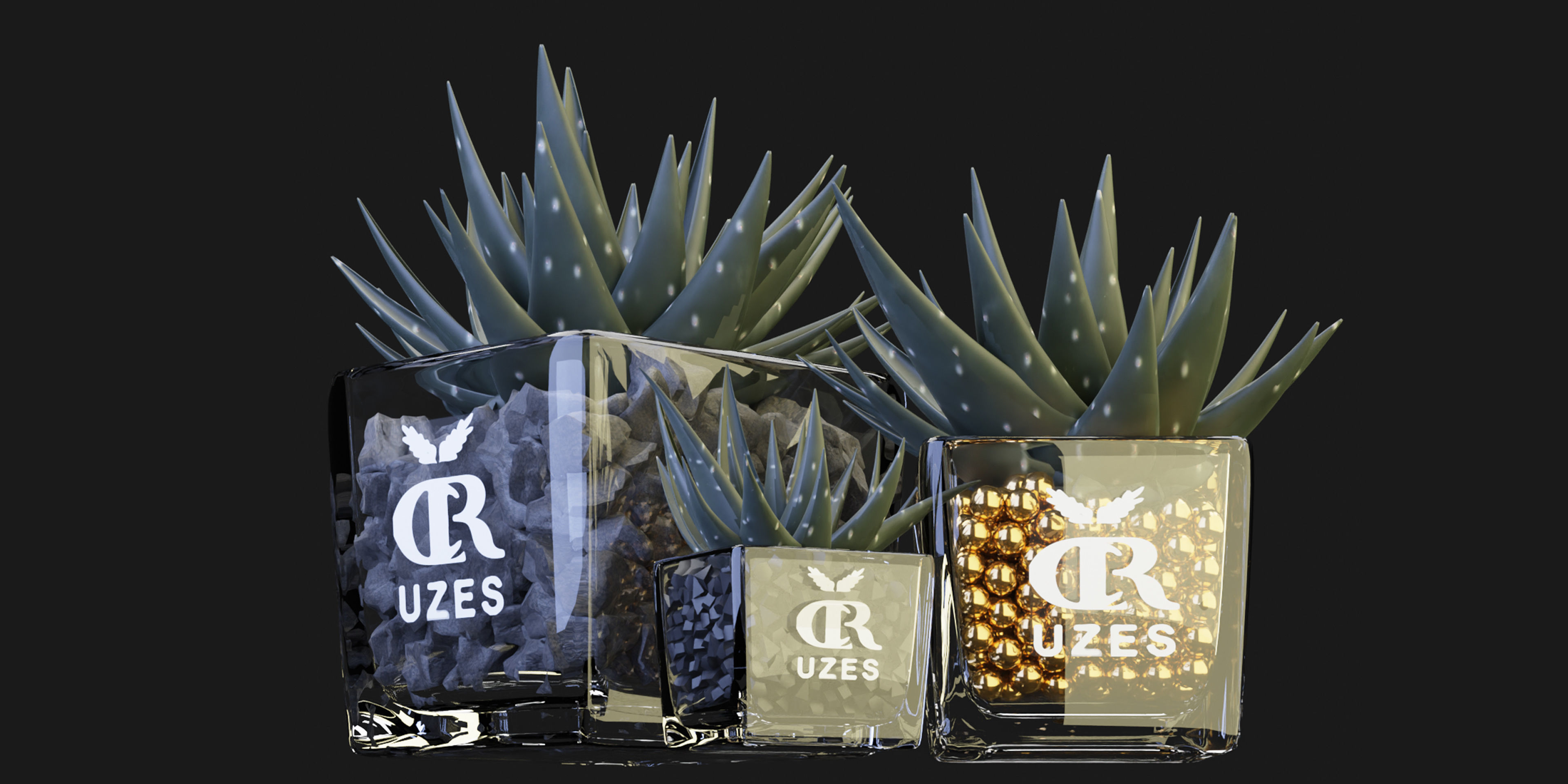 Collection plant vol 89 - blender model 3D model_2