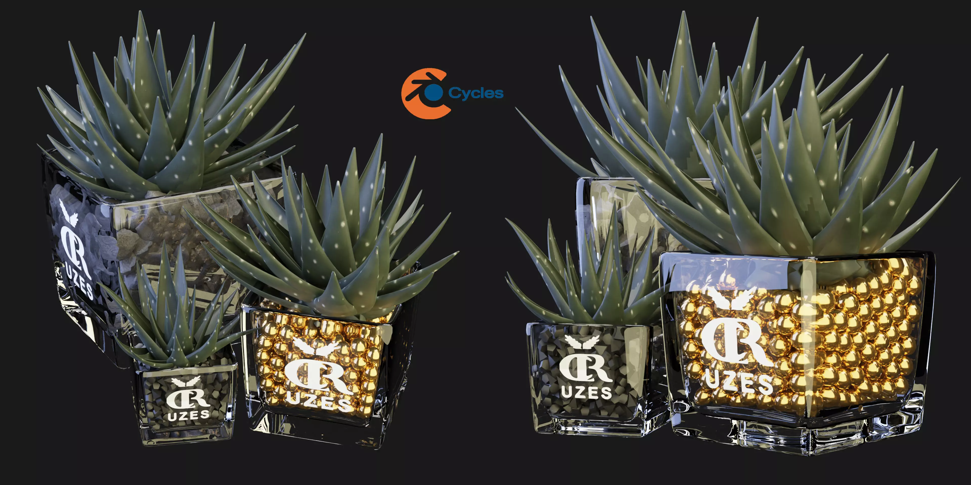 Collection plant vol 89 - blender model 3D model_0