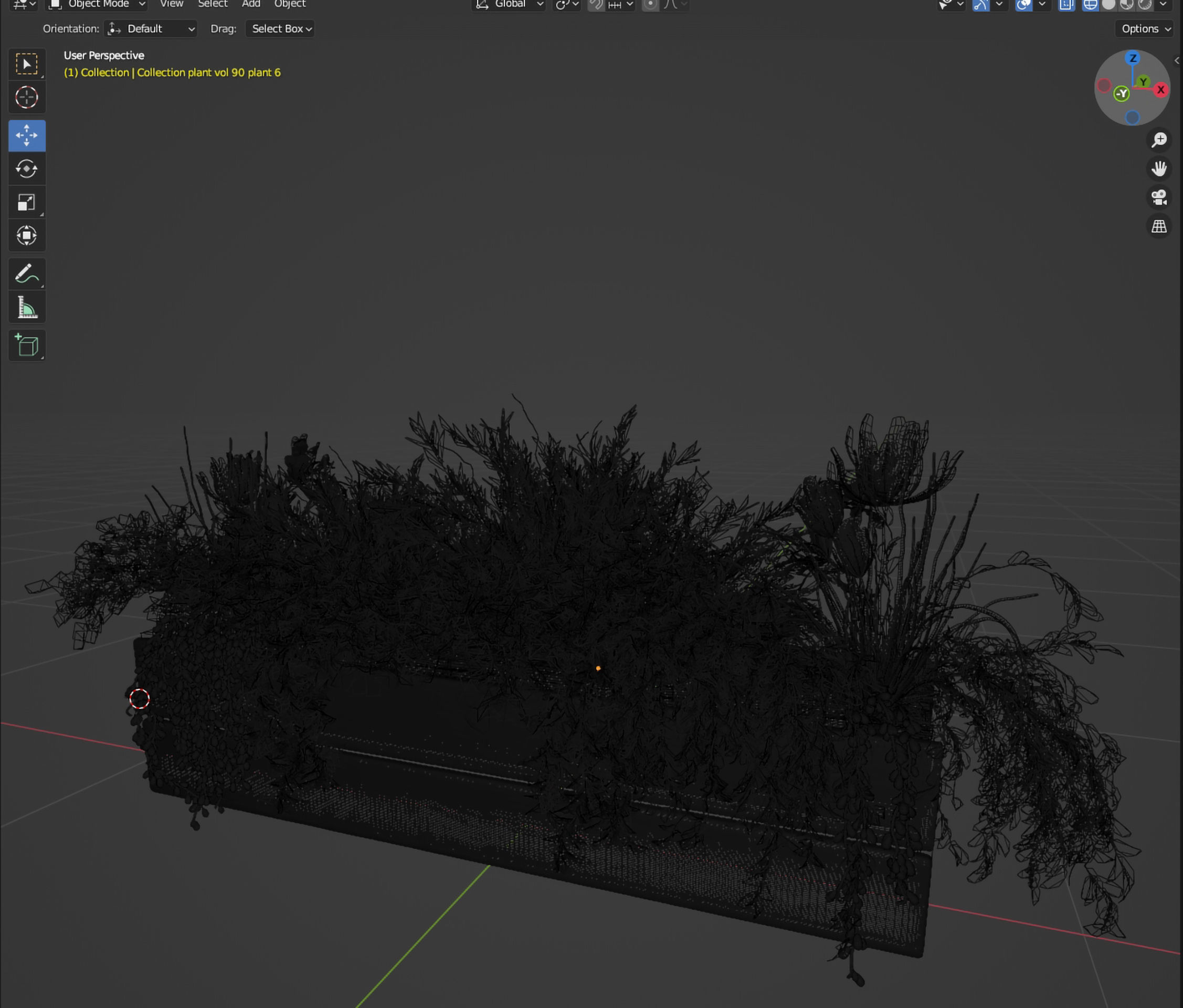 Collection plant vol 90 - blender model 3D model_6