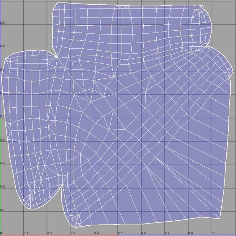 IcingTurnoverApple Low-poly 3D model_7