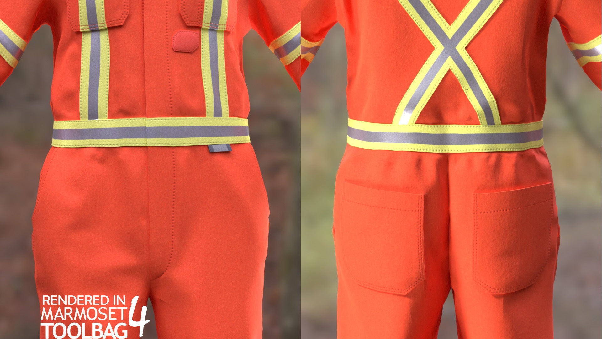 Miner-Worker - Modular - Rigged Low-poly 3D model_9