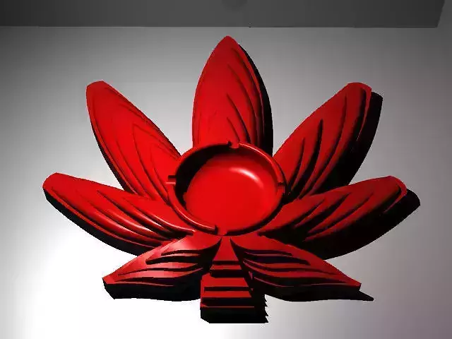 Cannabis themed ashtray