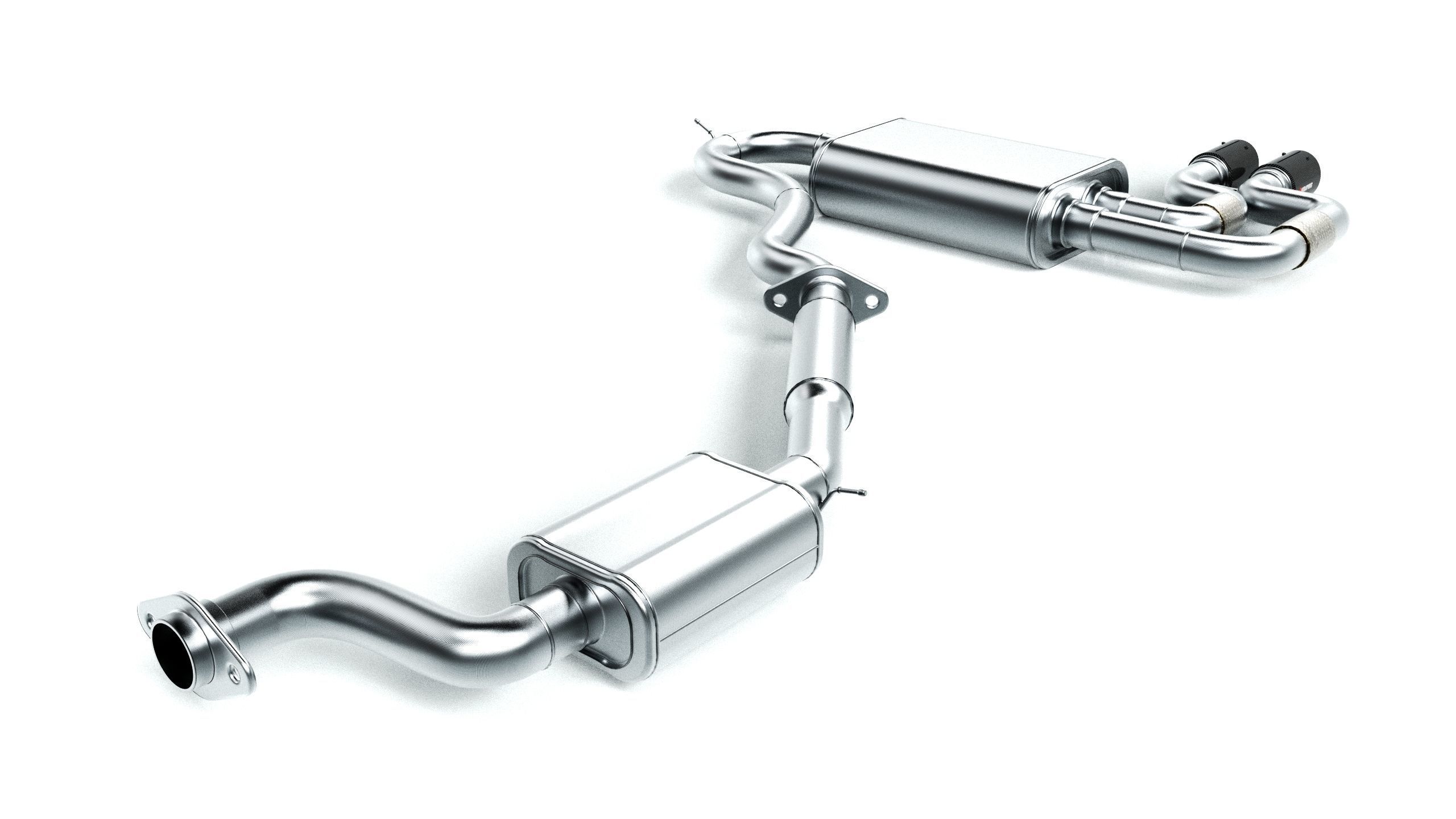 Akrapovic Exhaust System 3D model_3