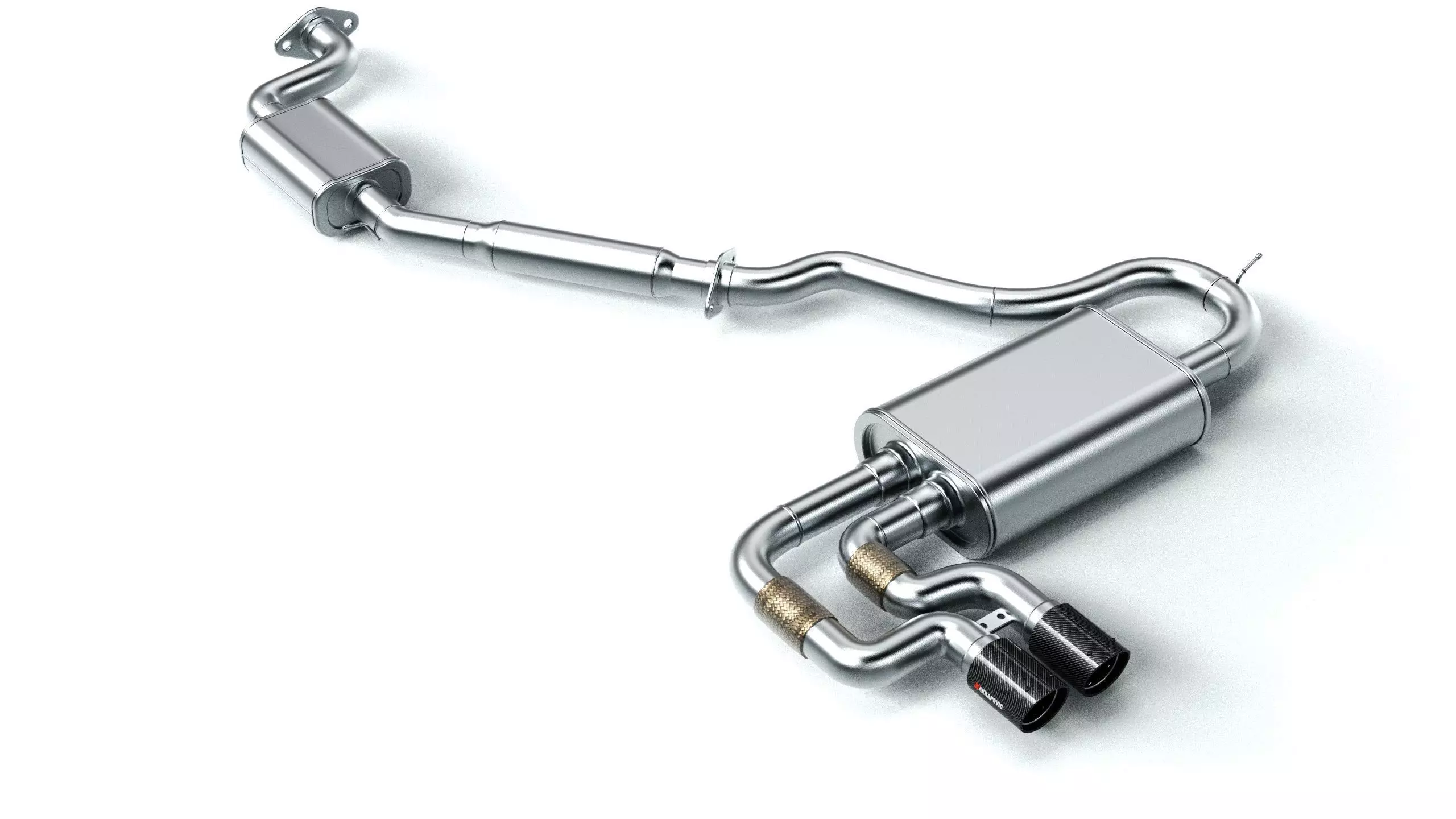 Akrapovic Exhaust System 3D model_0