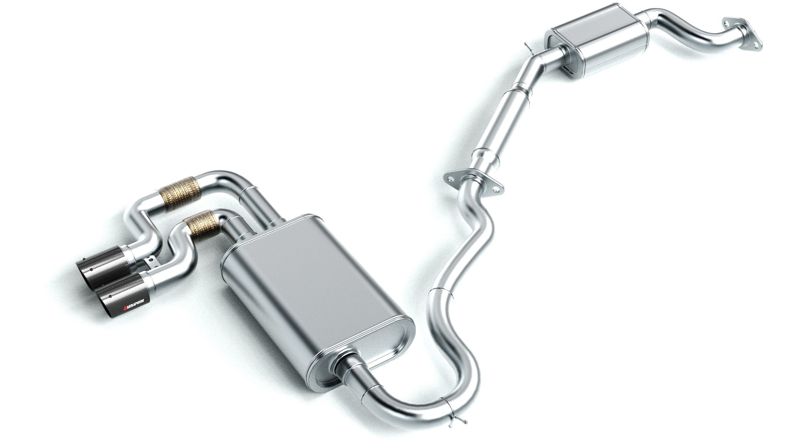 Akrapovic Exhaust System 3D model_8