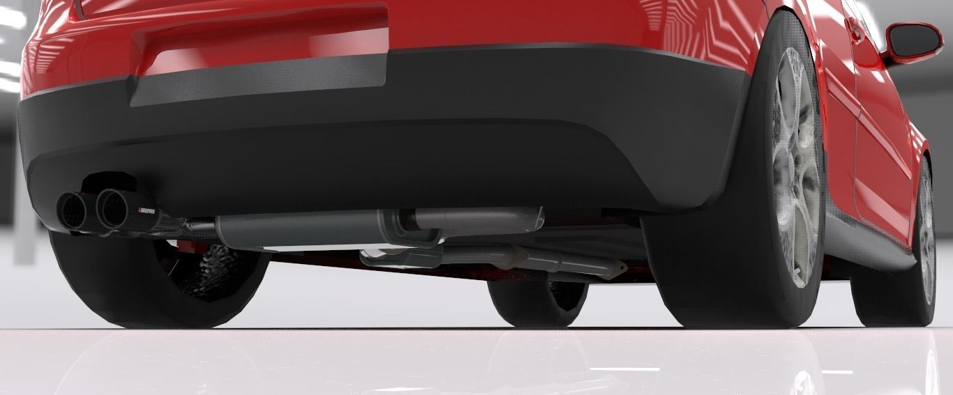 Akrapovic Exhaust System 3D model_13