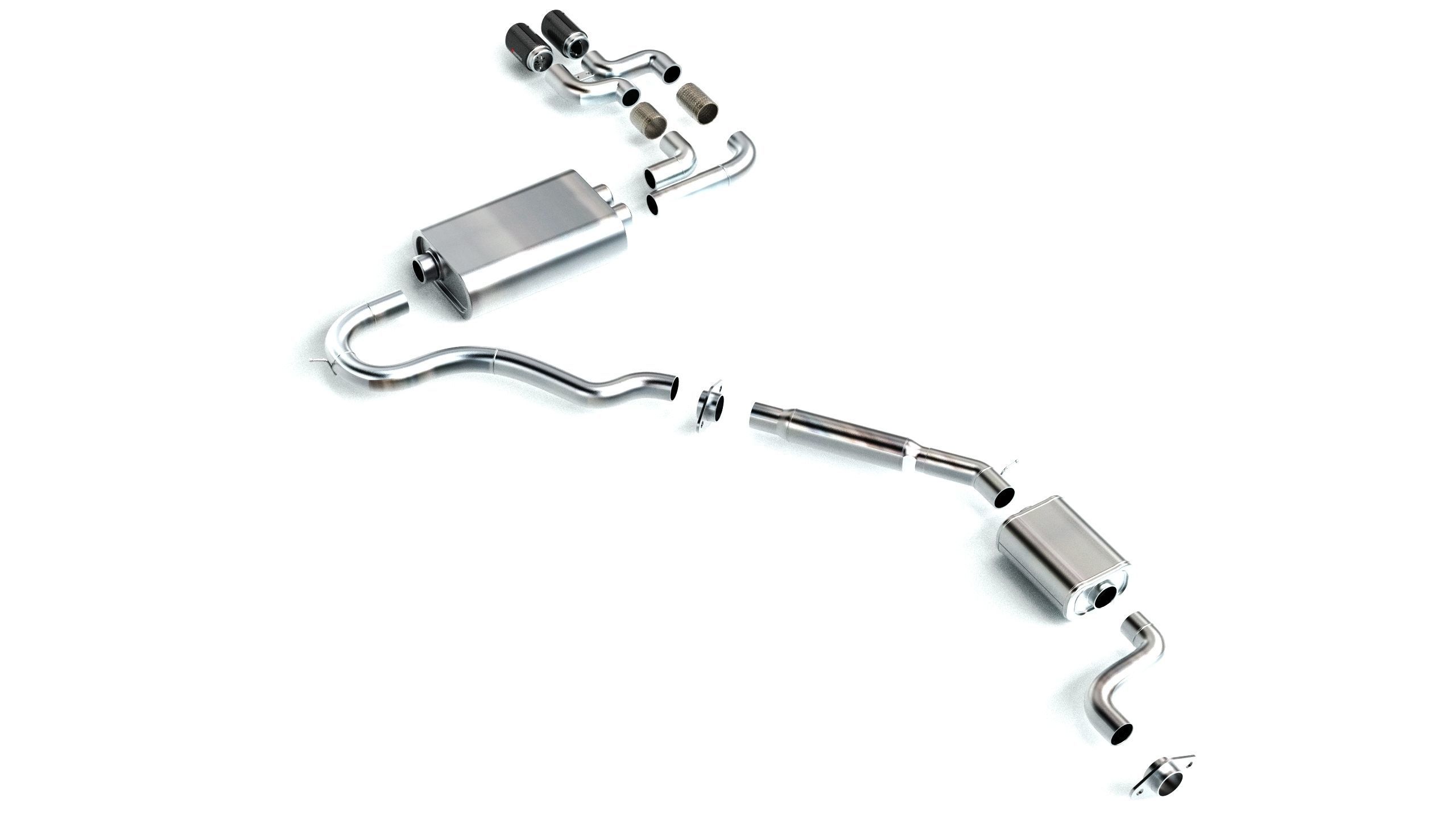 Akrapovic Exhaust System 3D model_1