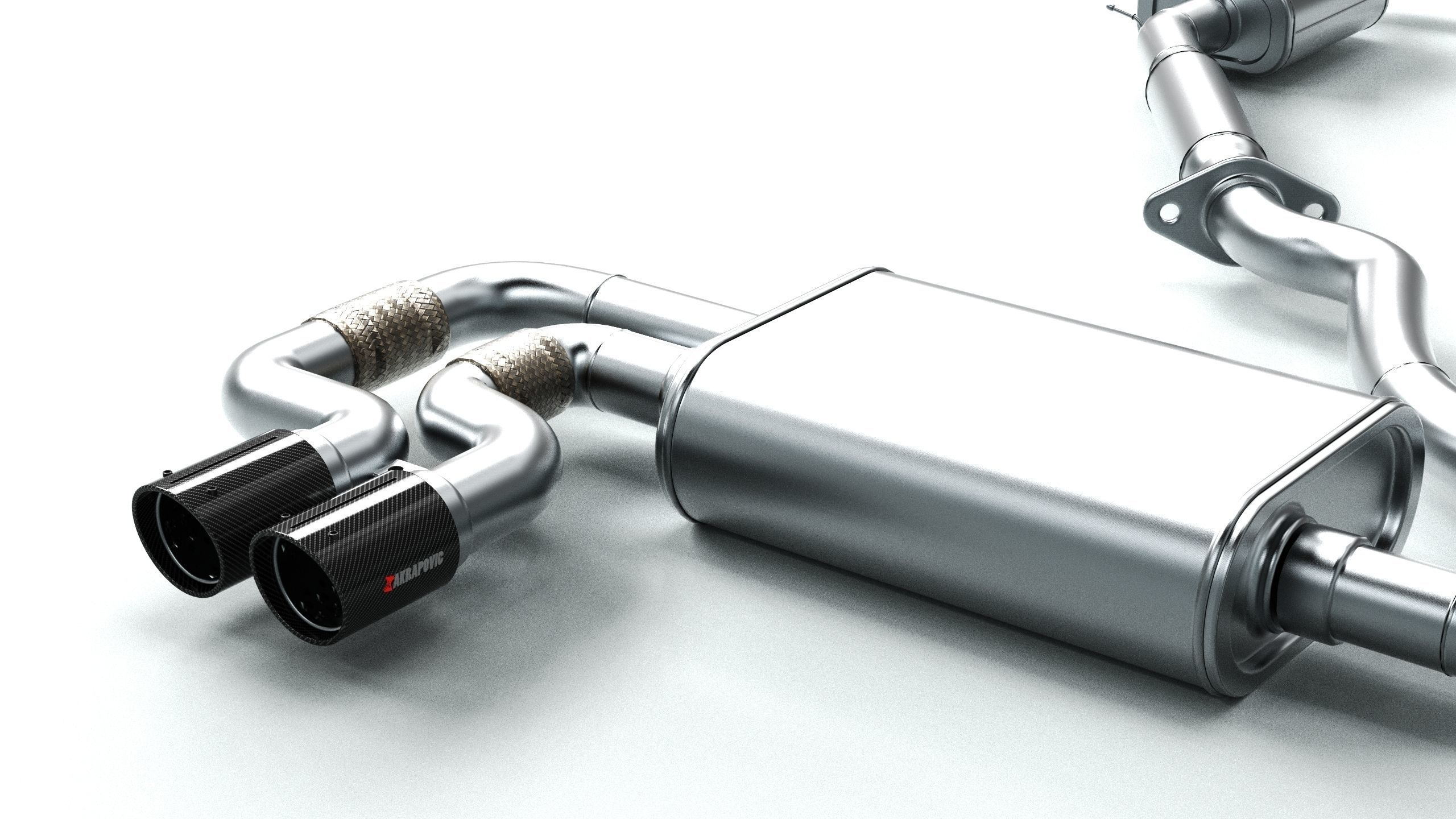 Akrapovic Exhaust System 3D model_2
