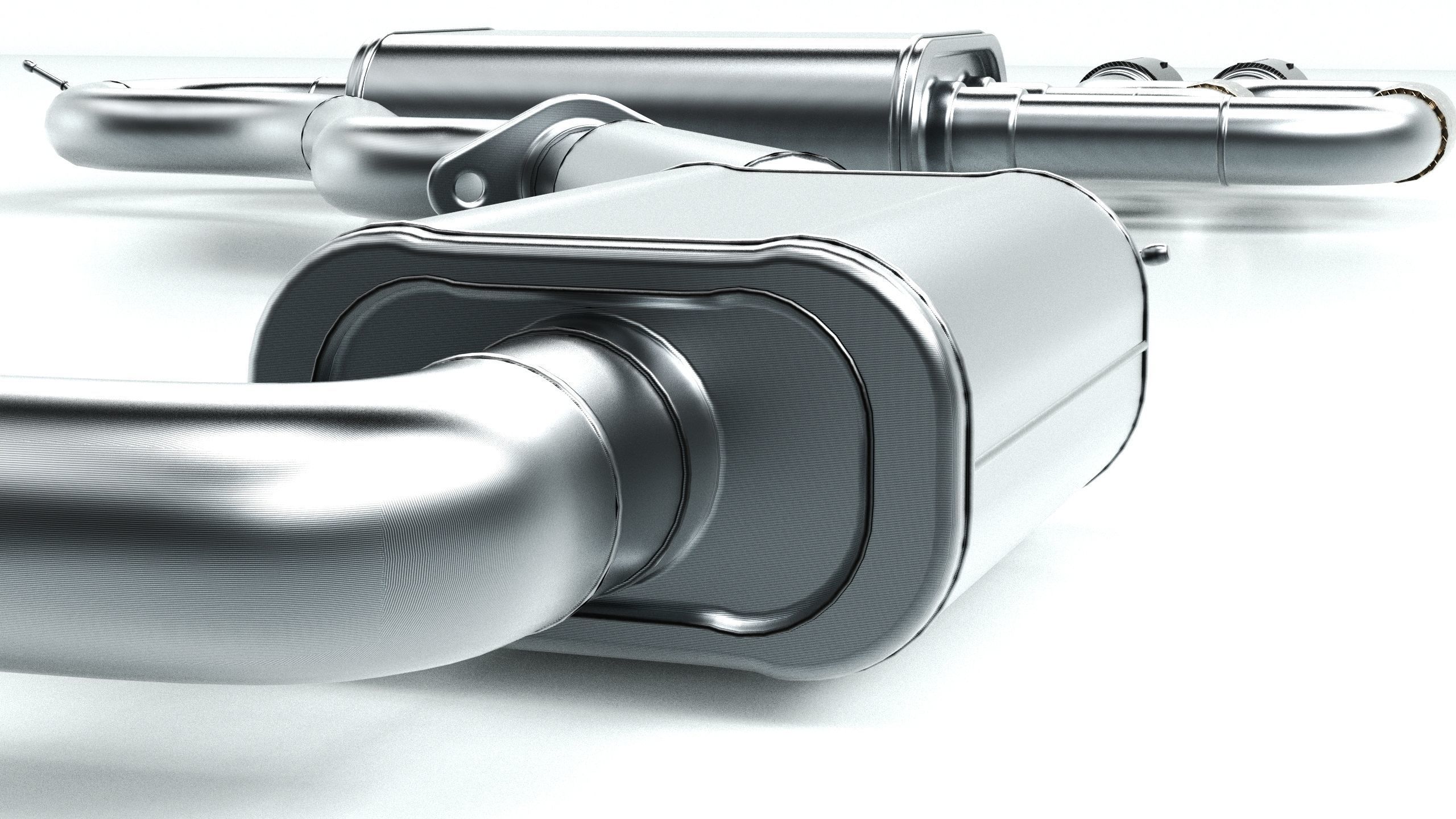 Akrapovic Exhaust System 3D model_6