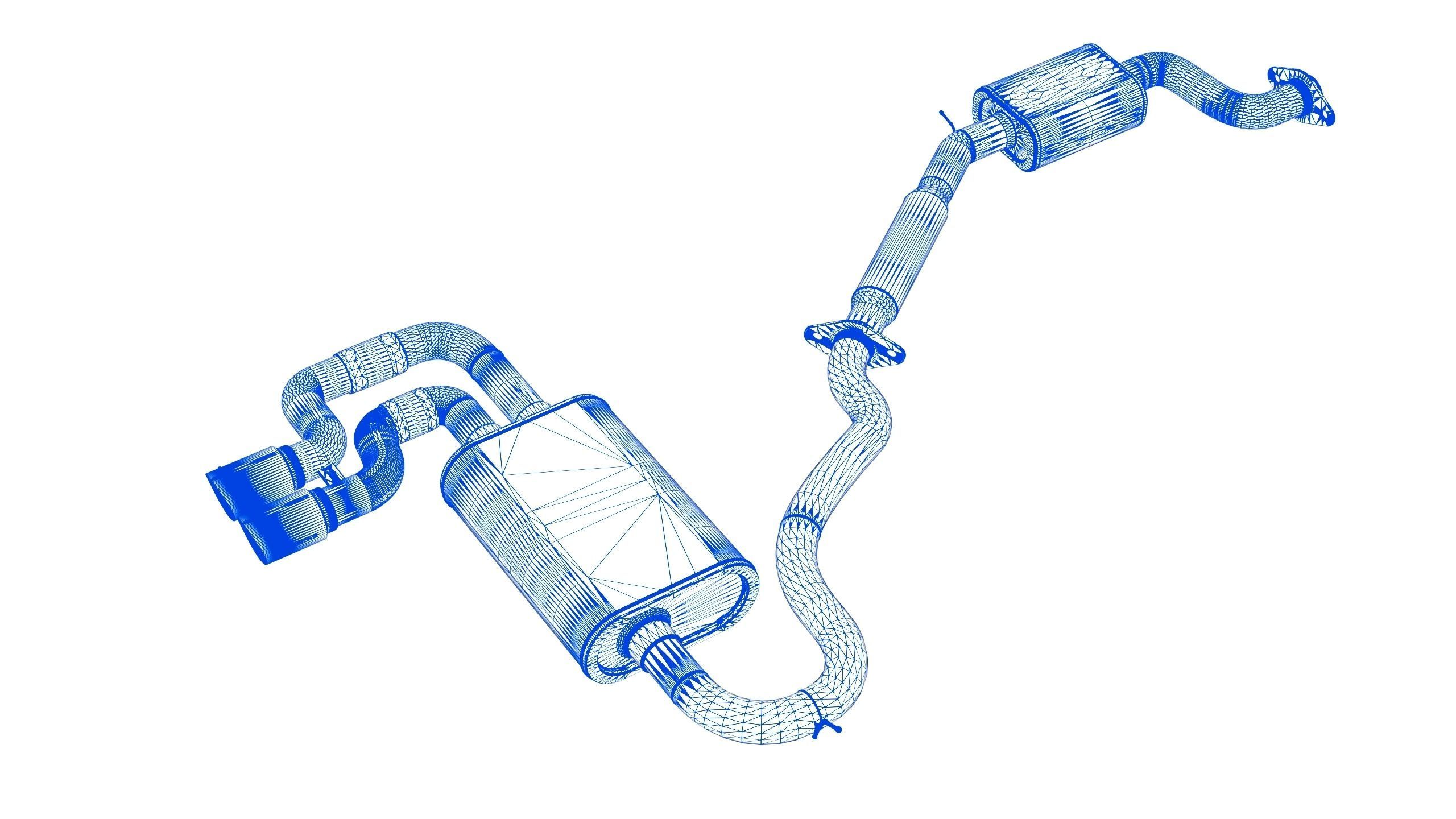 Akrapovic Exhaust System 3D model_17