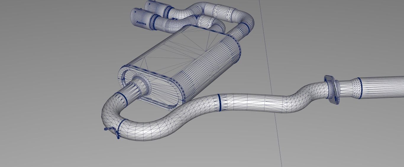 Akrapovic Exhaust System 3D model_18