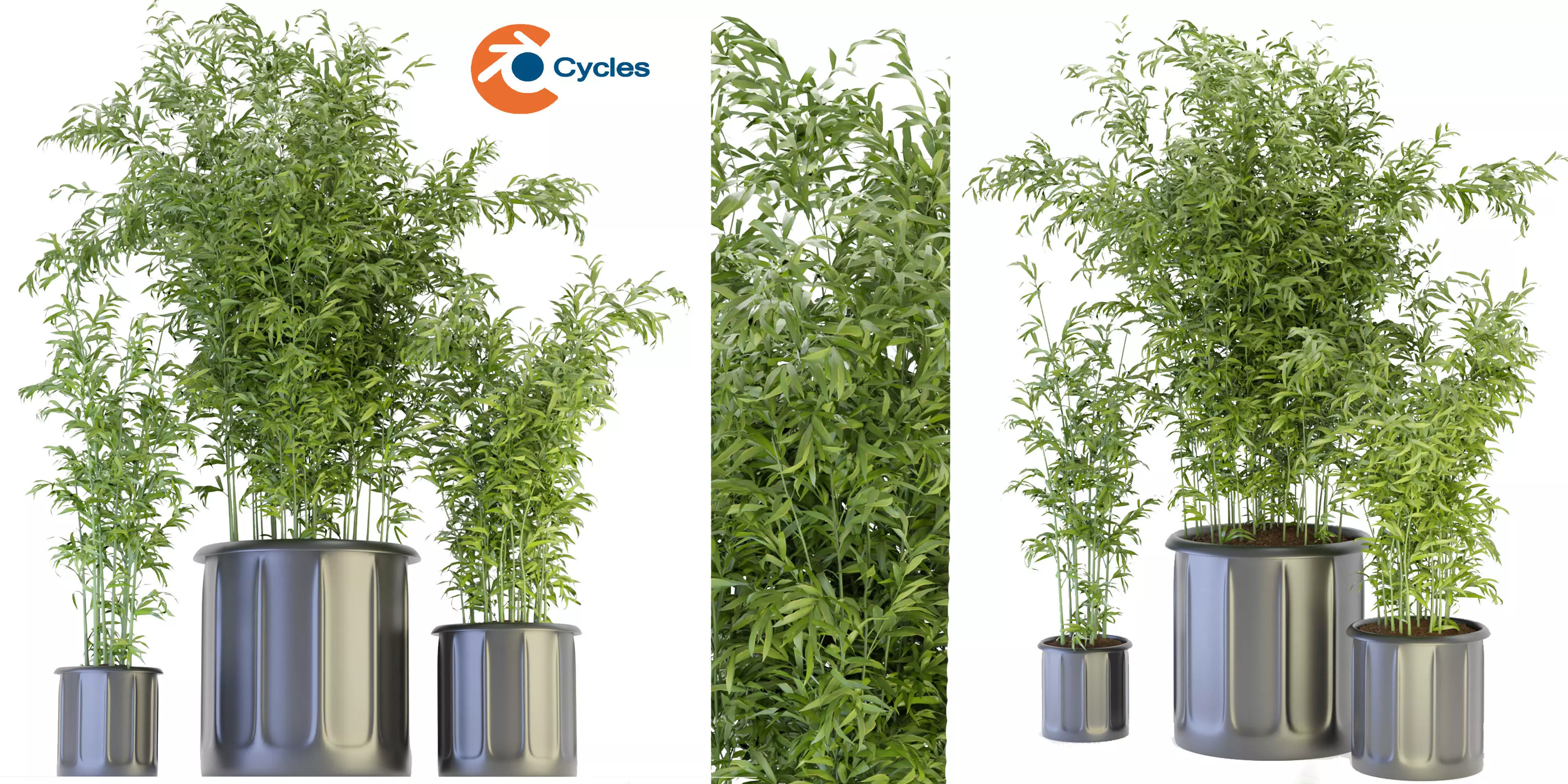 Collection plant vol 96 - blender model 3D model
