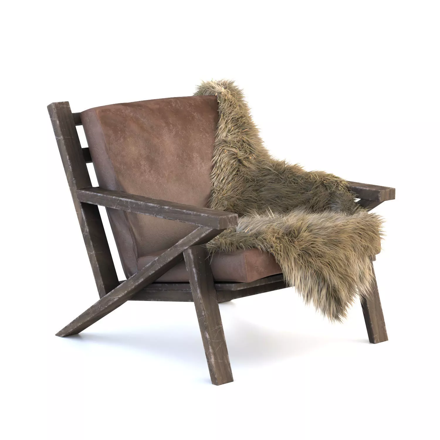 Otio Lounge Armchair 3D model