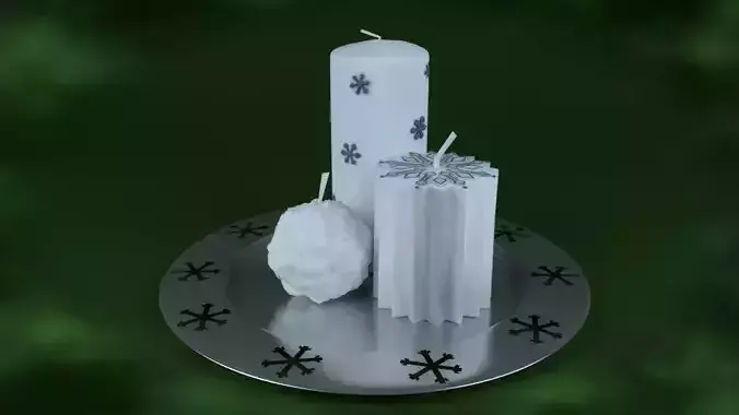 Christmas candles
