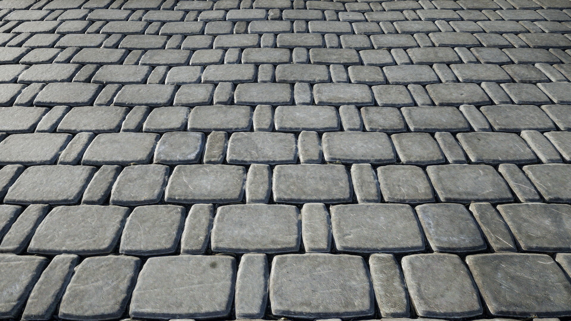 UE Paving materials part 01 Low-poly 3D model_6