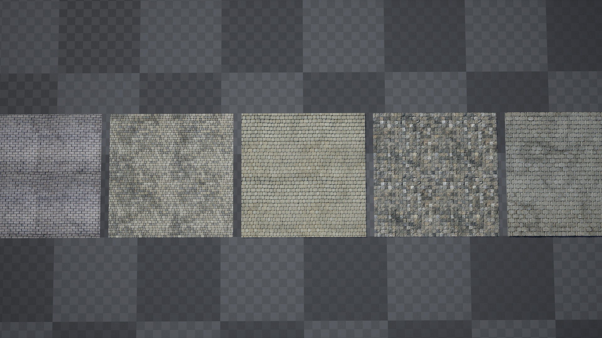 UE Paving materials part 01 Low-poly 3D model_22