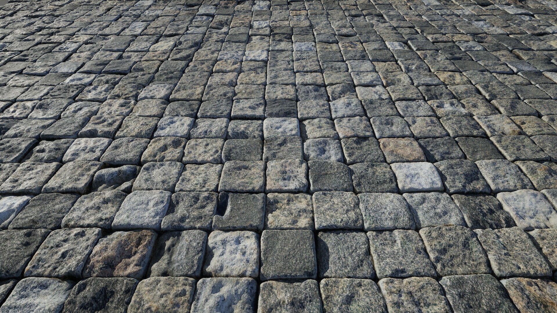 UE Paving materials part 01 Low-poly 3D model_5