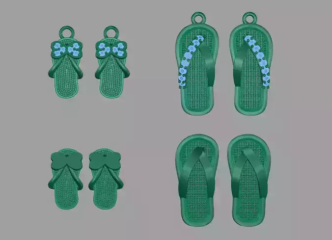 Sandals 3D print model