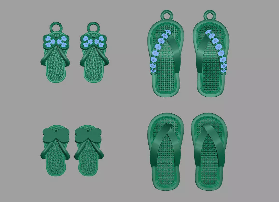 Sandals 3D print model_0
