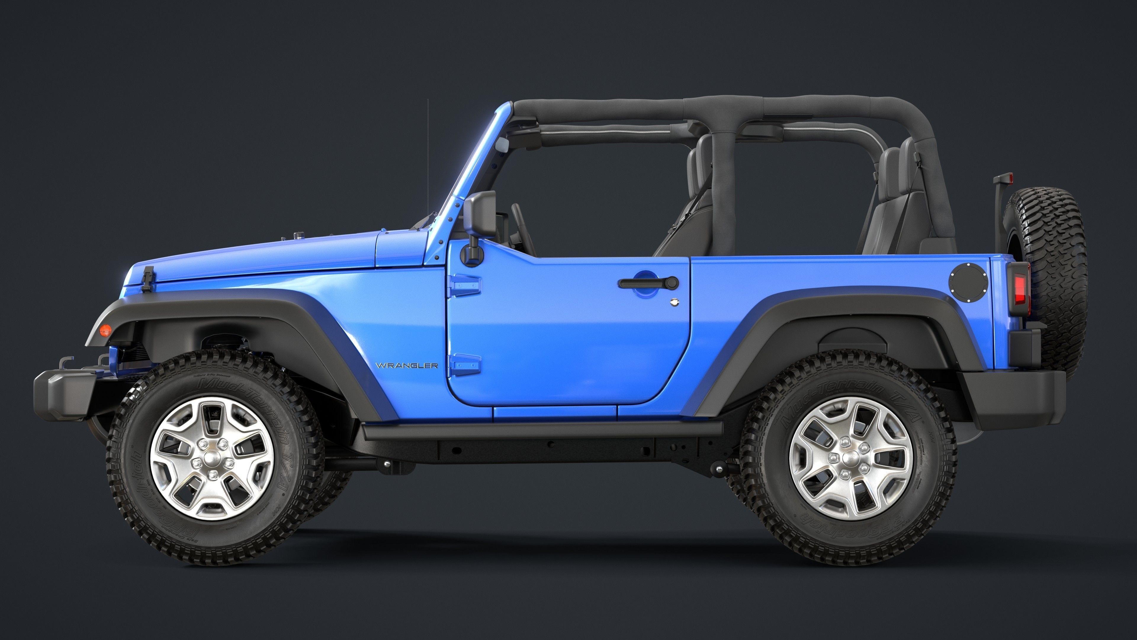 Jeep Wrangler JK 3D model_10