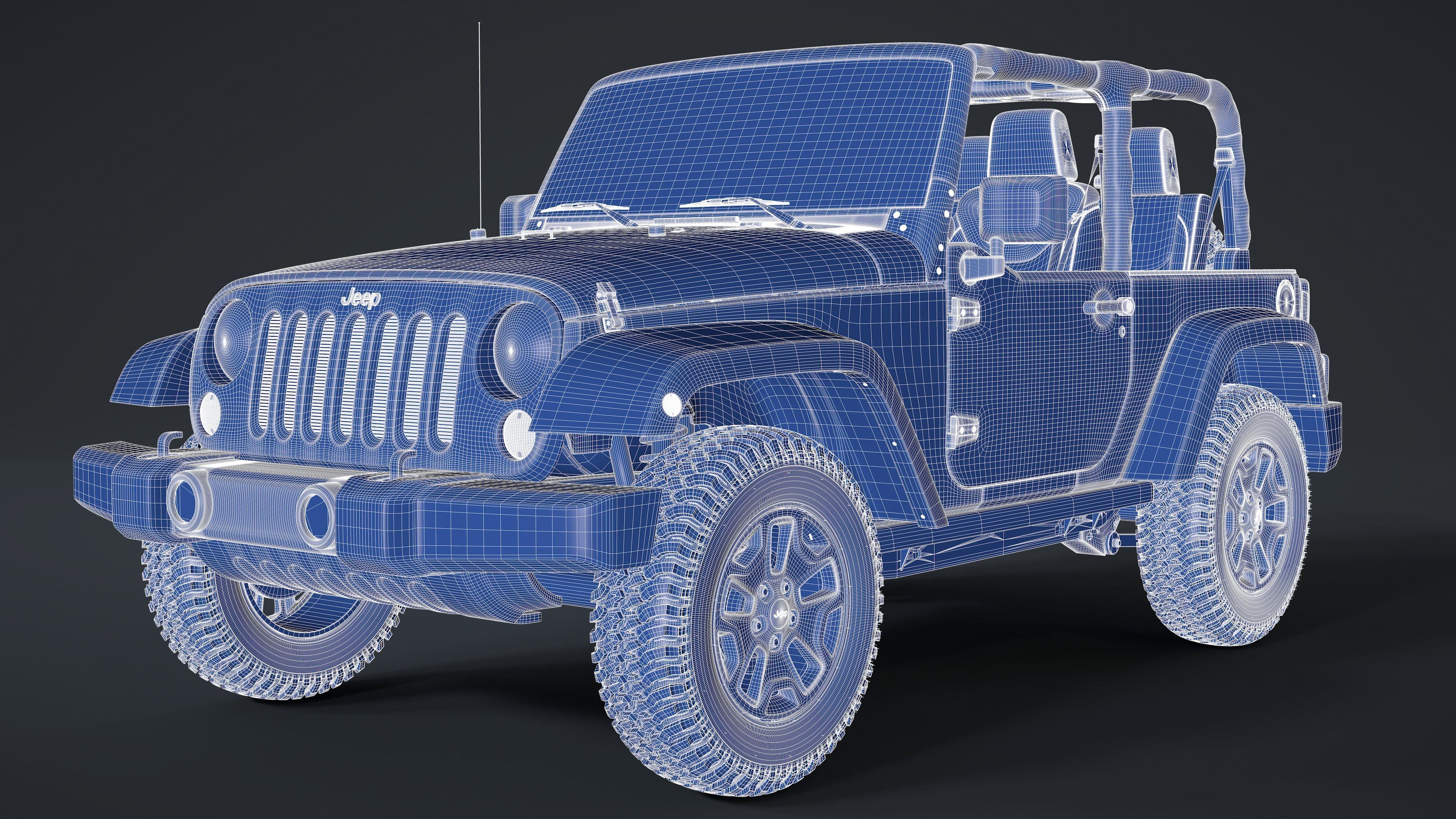 Jeep Wrangler JK 3D model_21