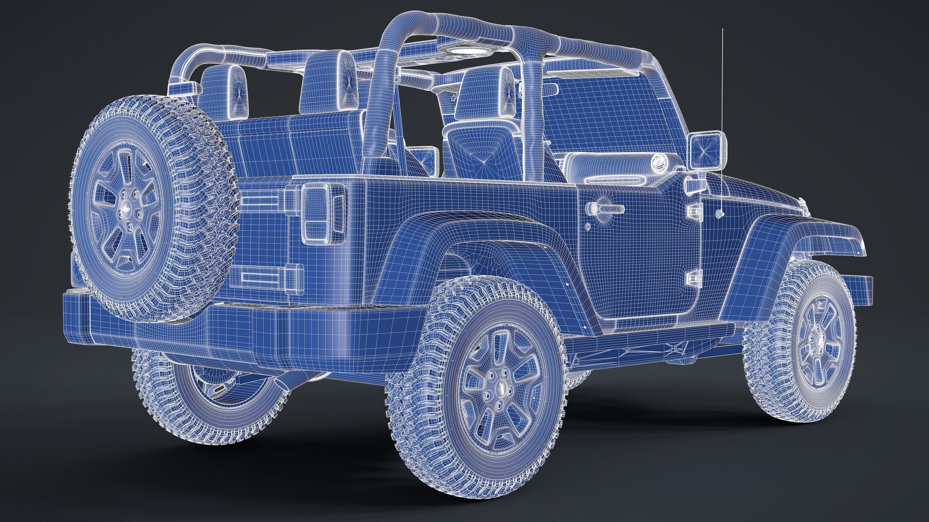 Jeep Wrangler JK 3D model_24