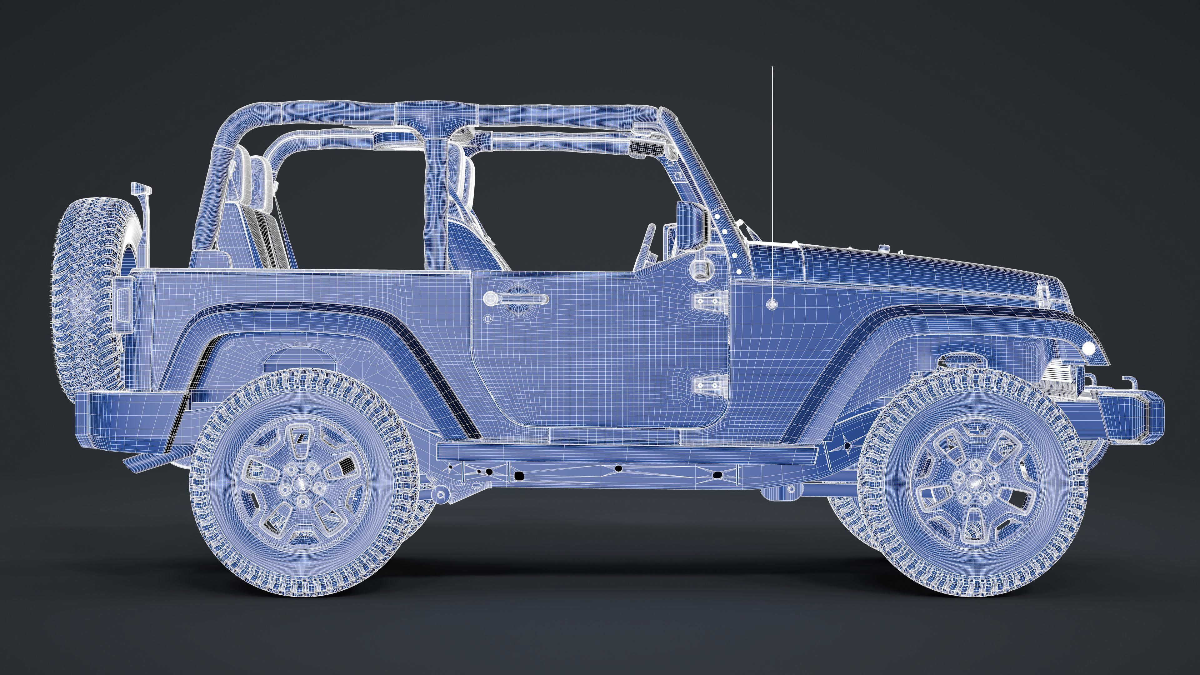 Jeep Wrangler JK 3D model_32