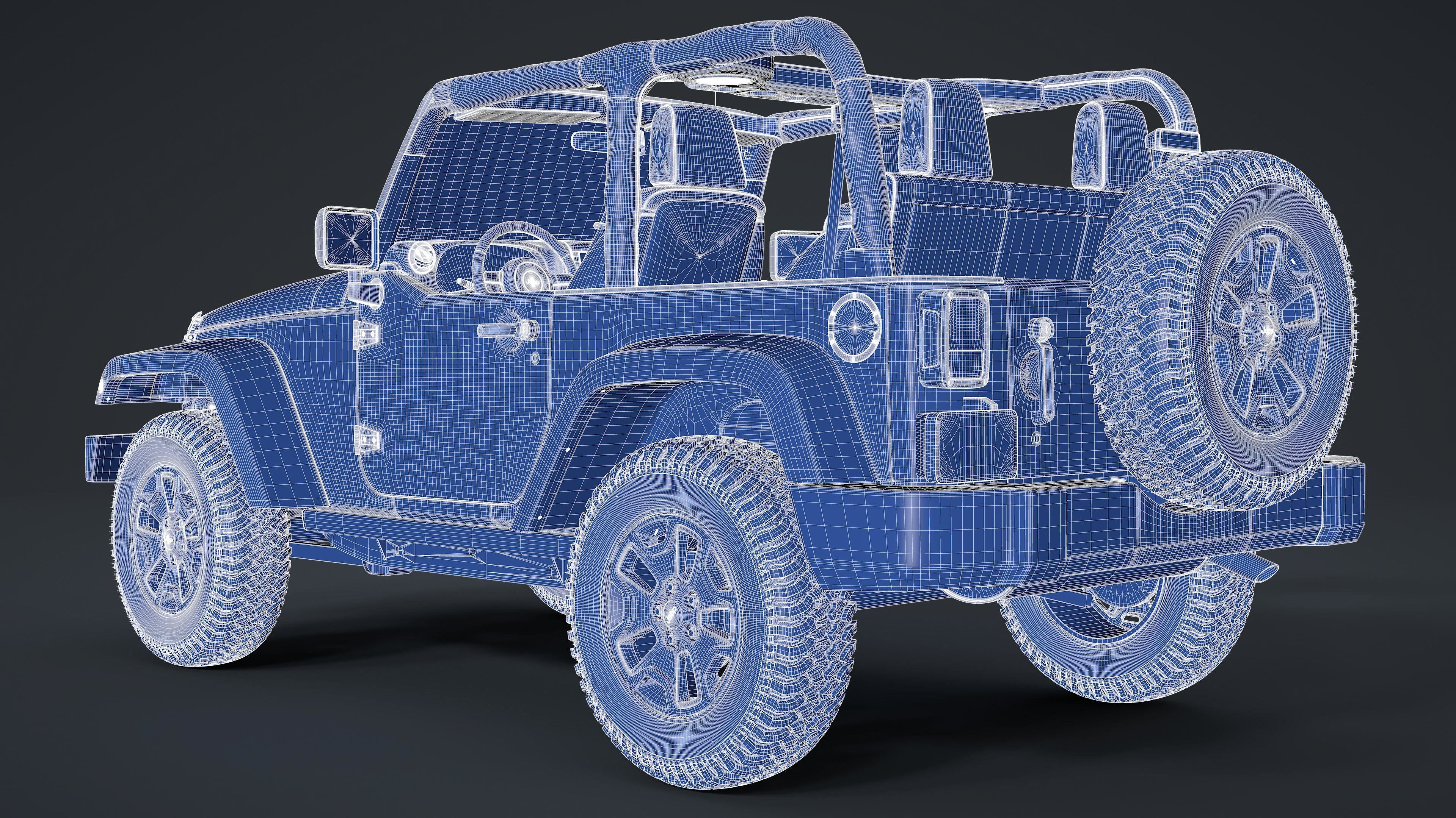 Jeep Wrangler JK 3D model_23