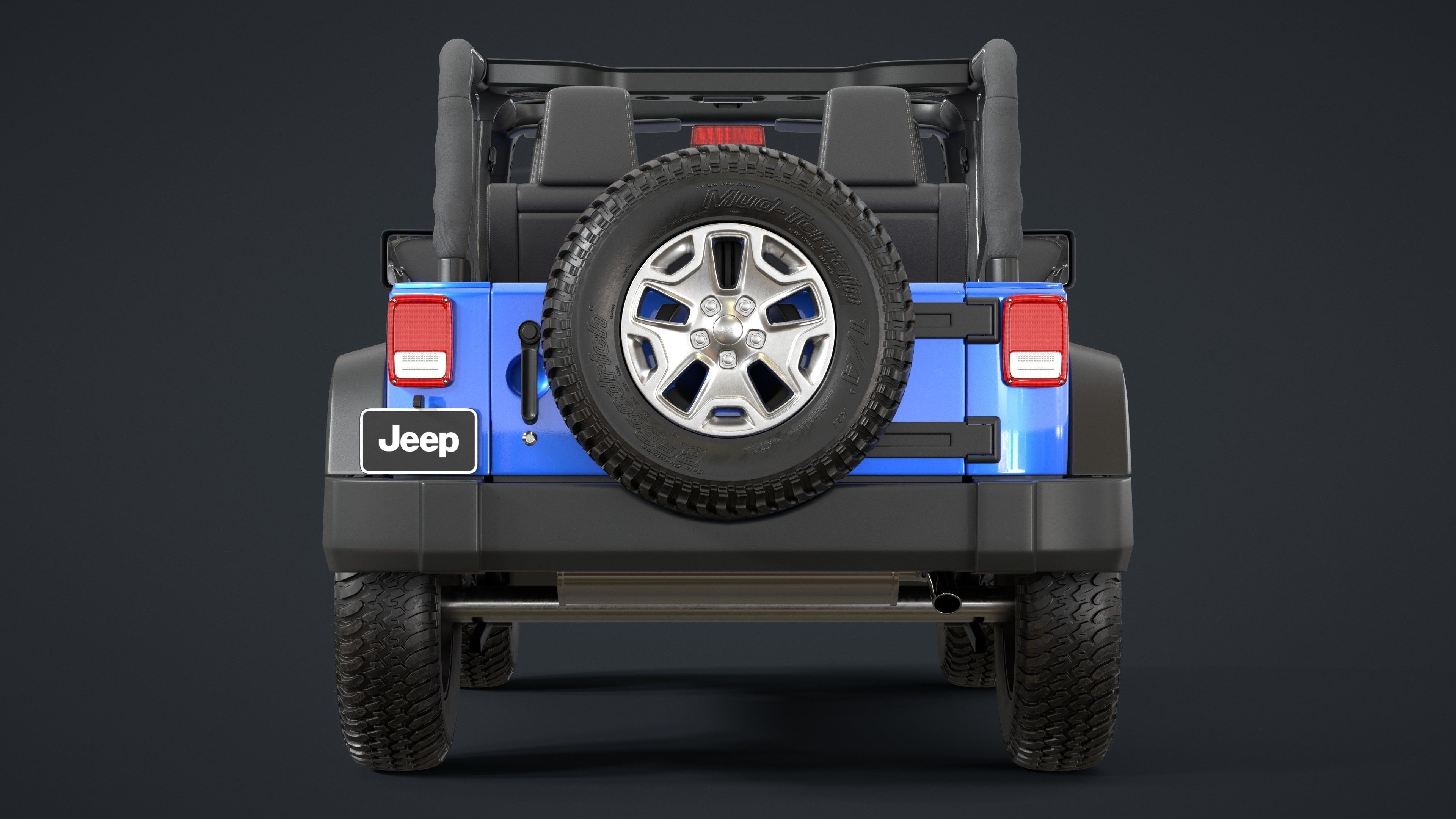 Jeep Wrangler JK 3D model_11