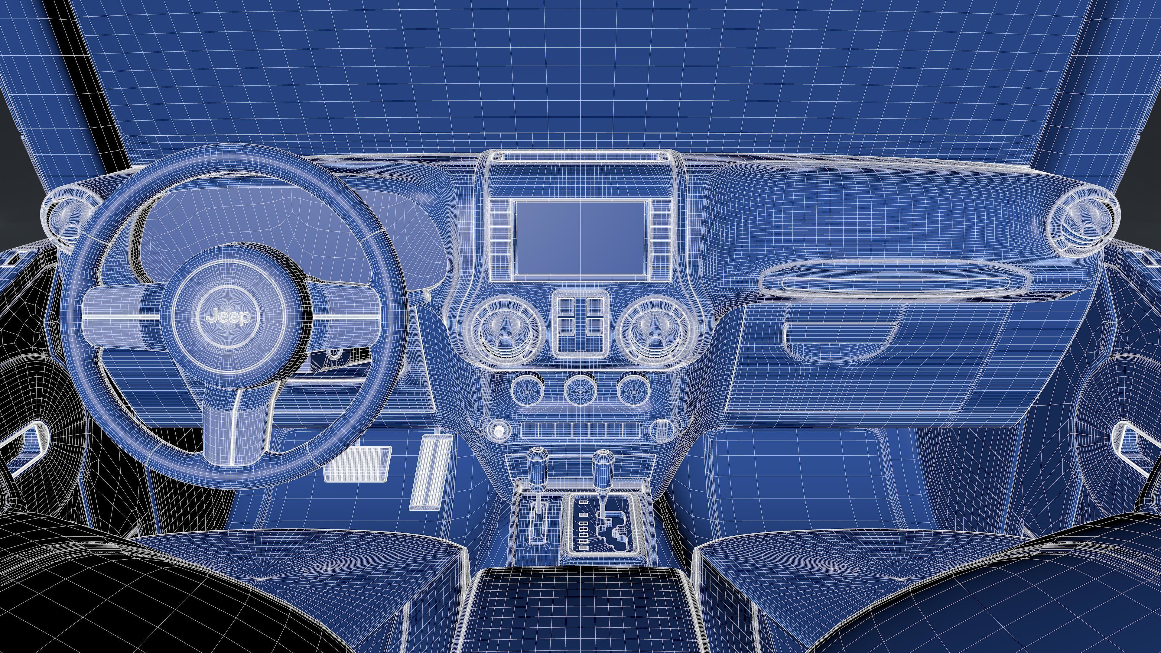 Jeep Wrangler JK 3D model_36