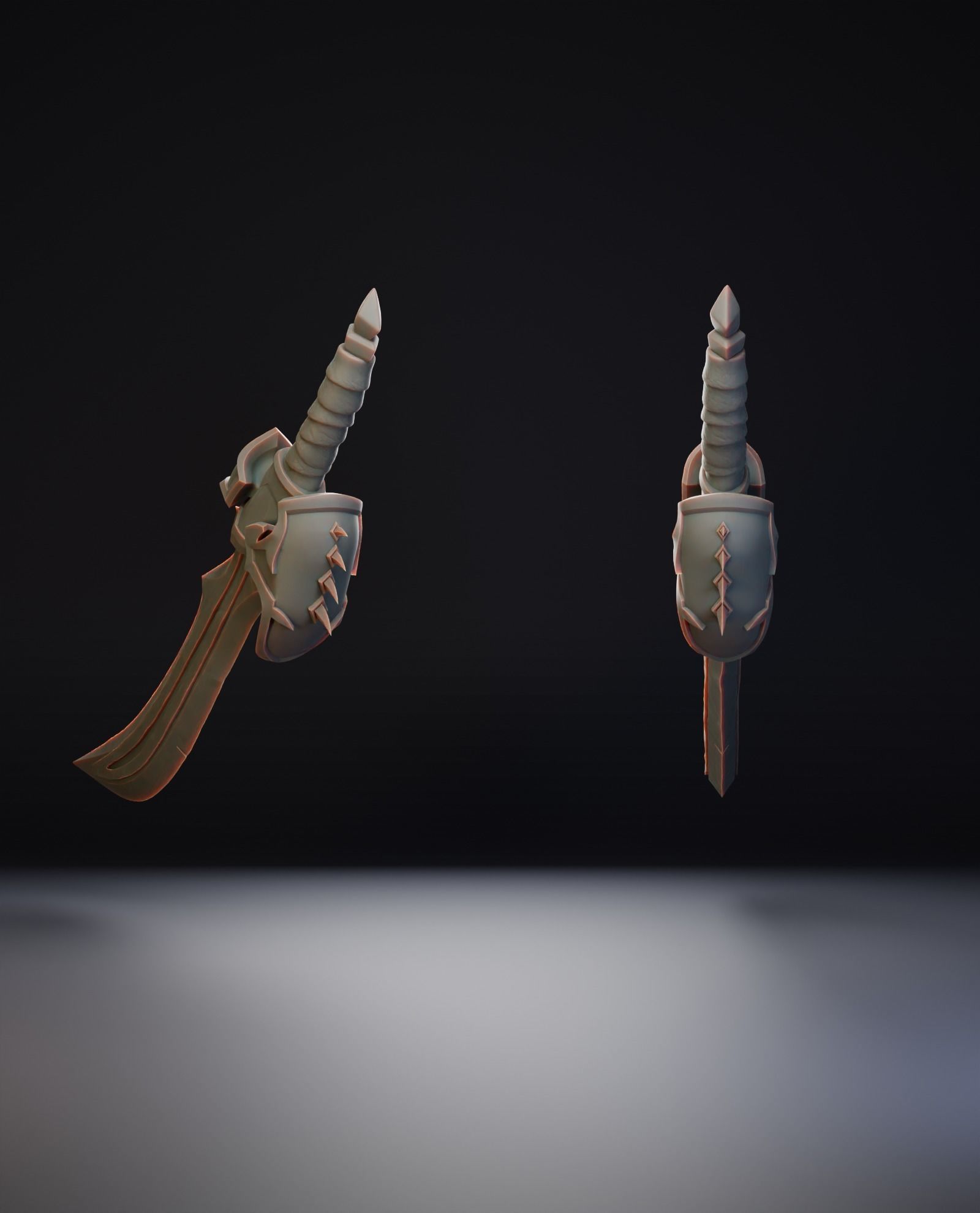 Shard of Azzinoth - Black Temple Dagger - World of Warcraft 3D print model_2