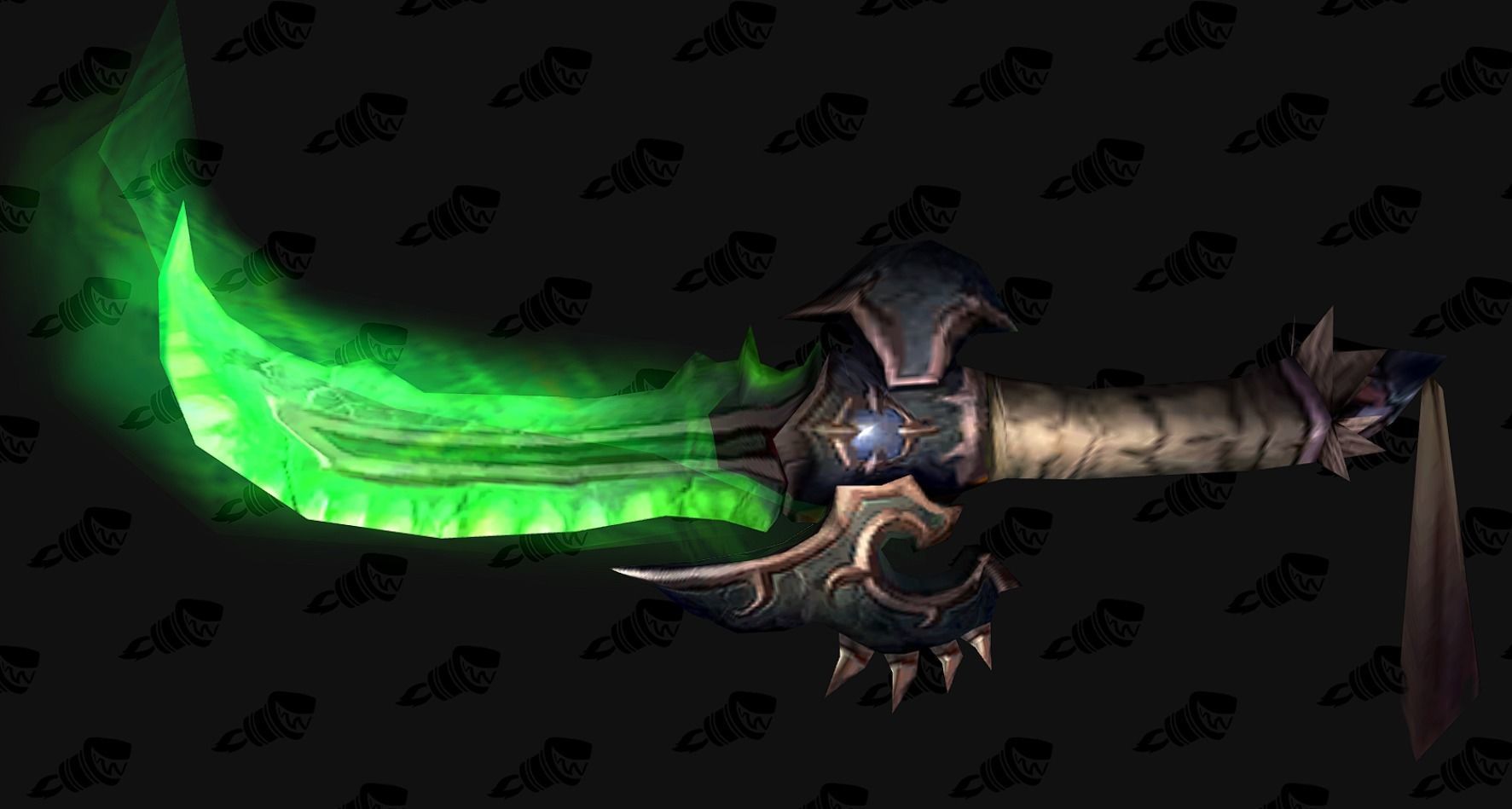 Shard of Azzinoth - Black Temple Dagger - World of Warcraft 3D print model_3