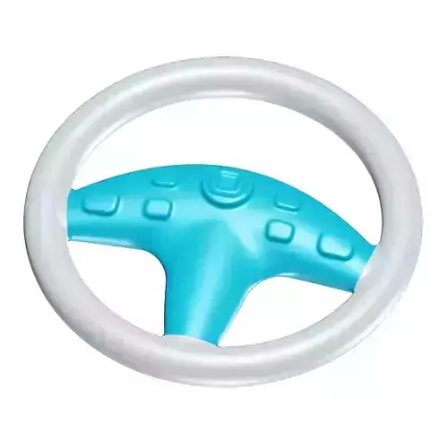 Kids Steering Wheel Toy 3D model