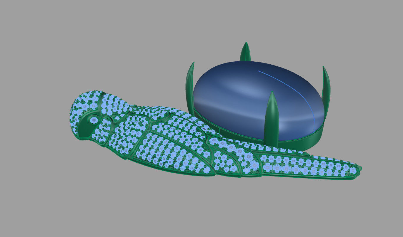 parrots 3D print model_1