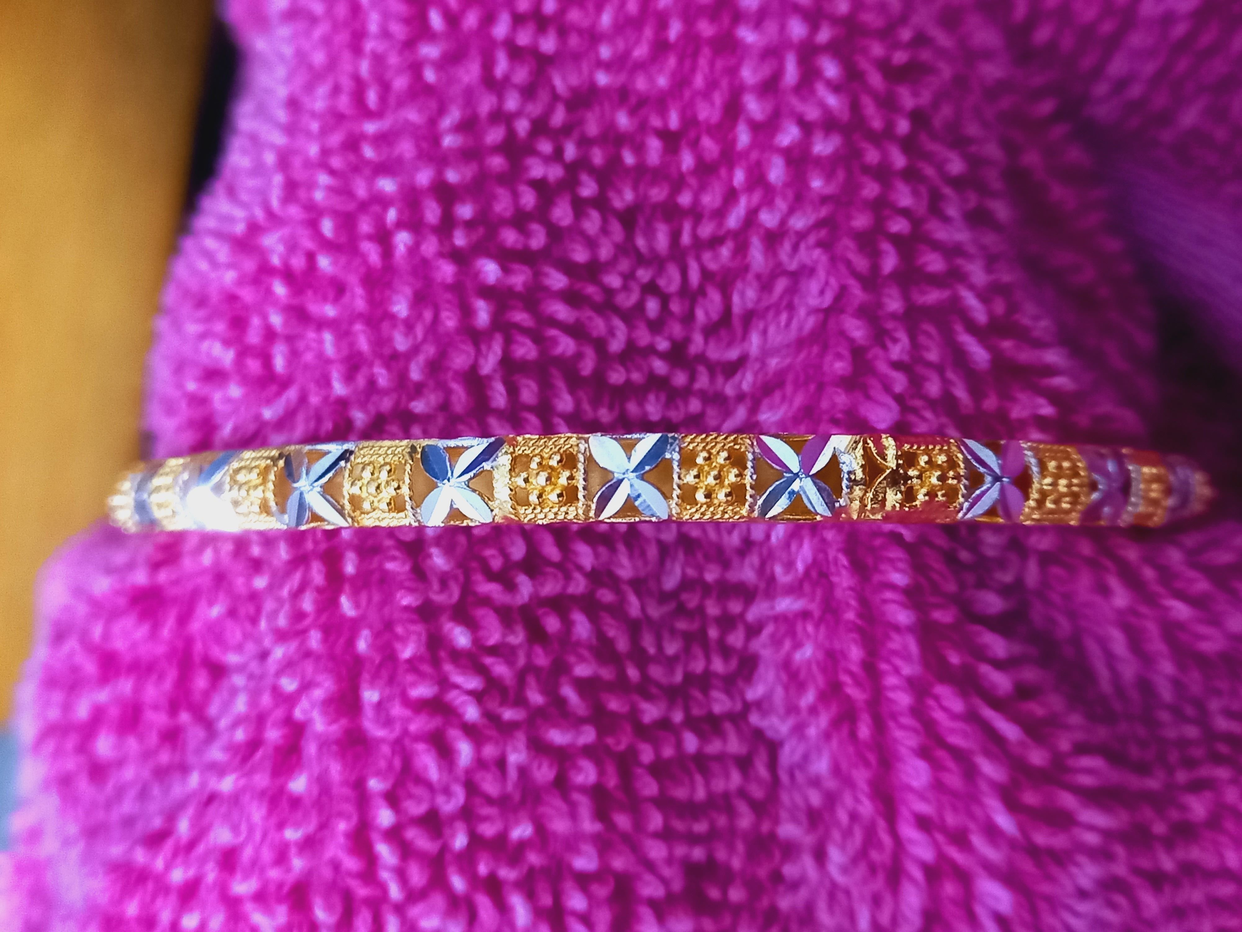 Traditional indian Banle for Women 3D print model 3D print model_3