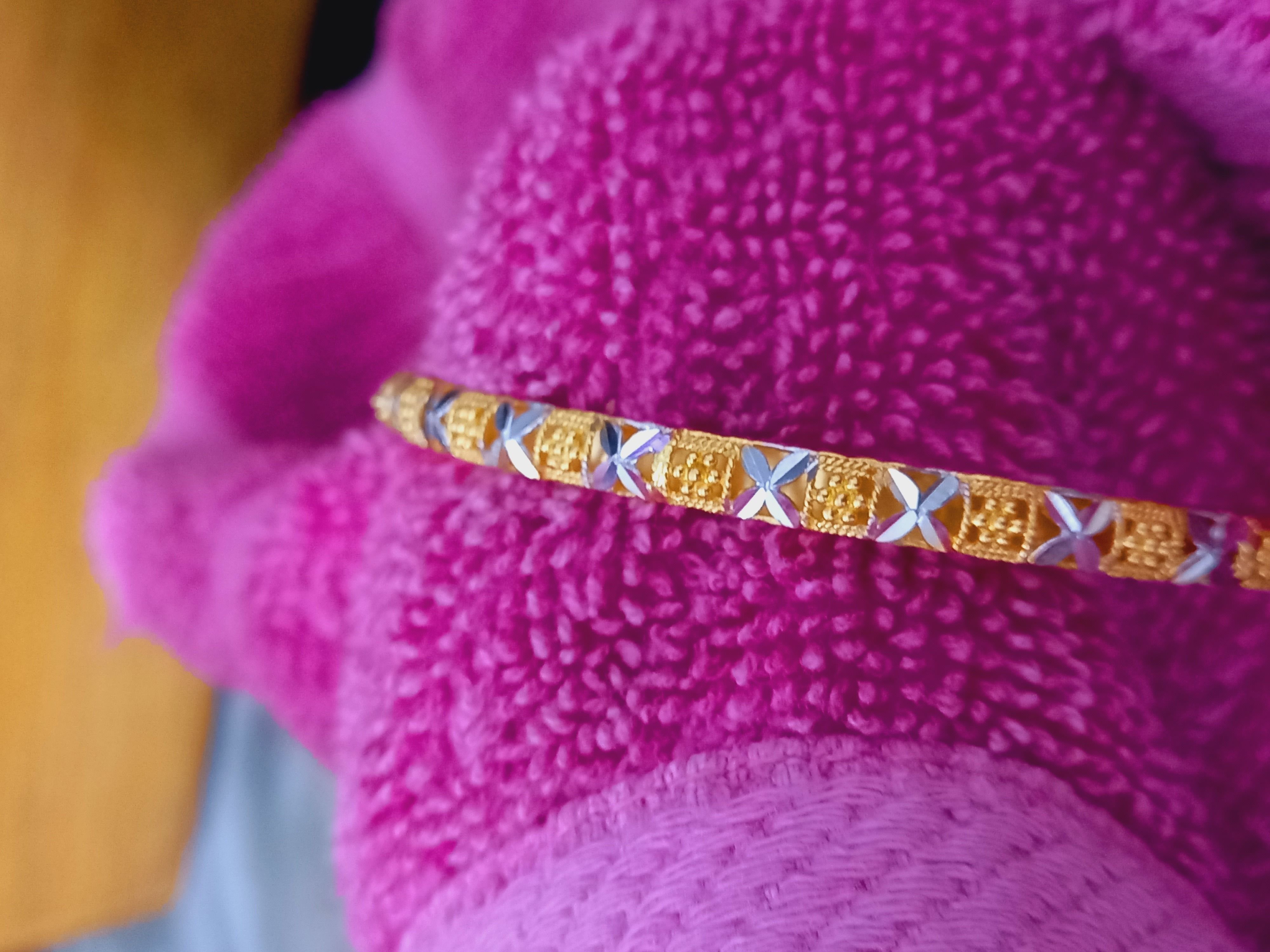 Traditional indian Banle for Women 3D print model 3D print model_6