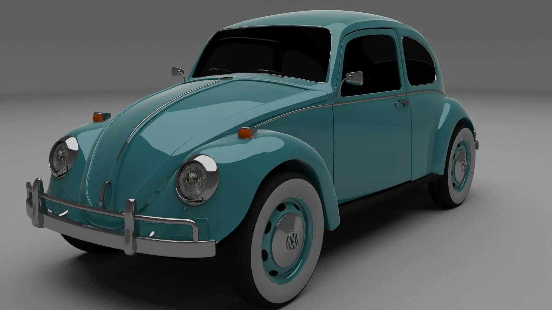 Vw Beetle 3D model_0