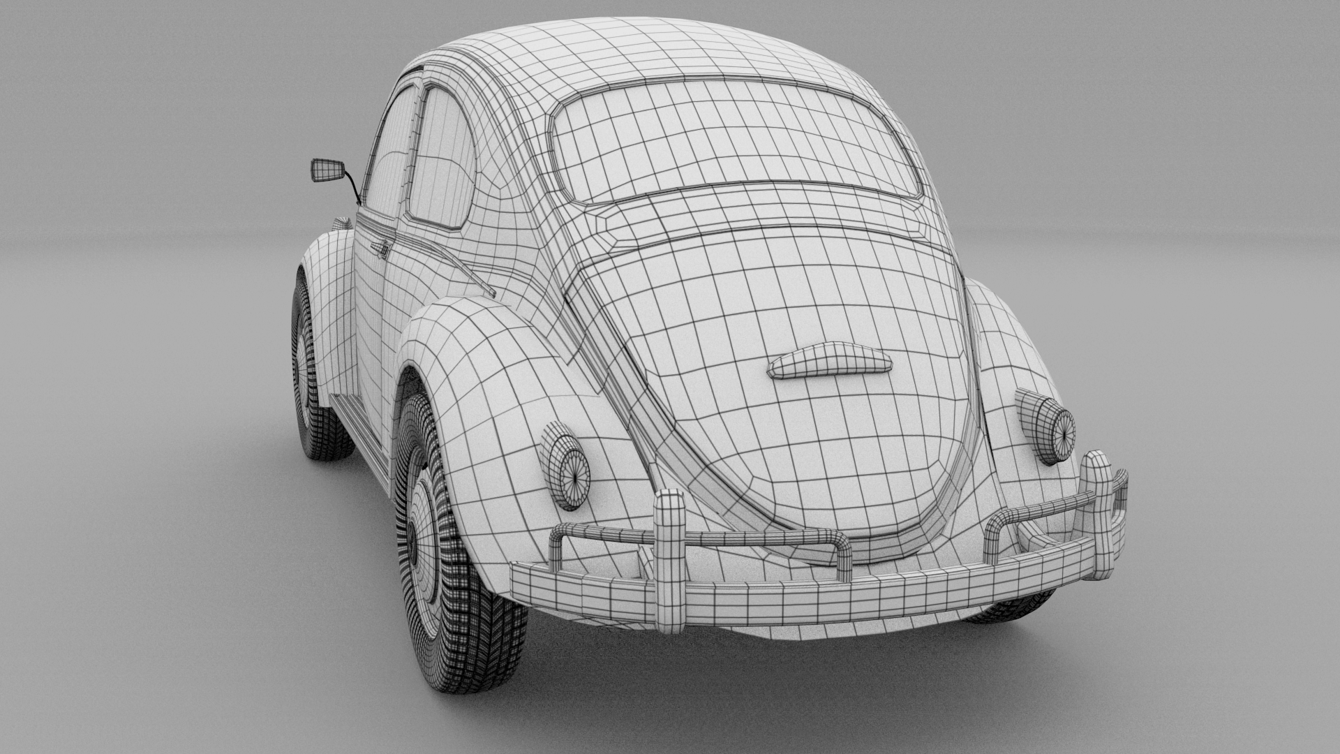Vw Beetle 3D model_16