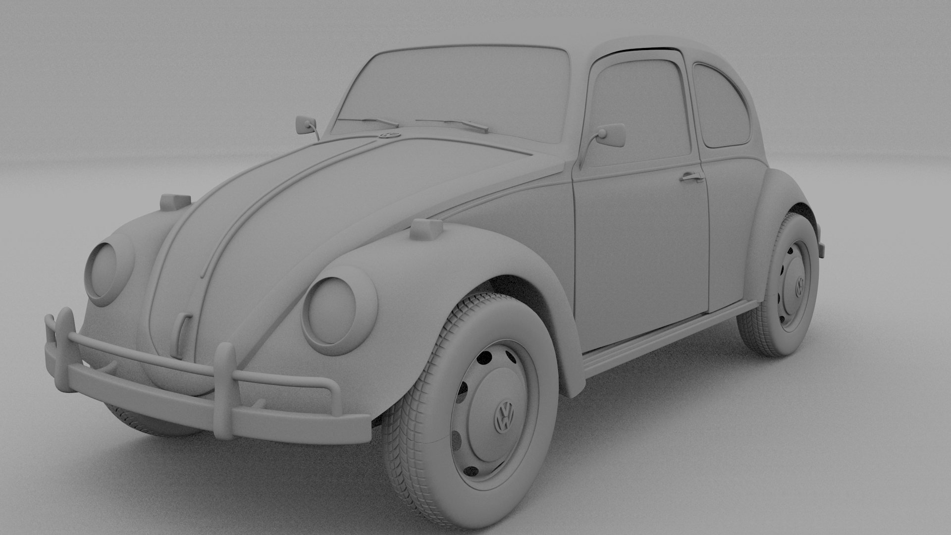 Vw Beetle 3D model_8
