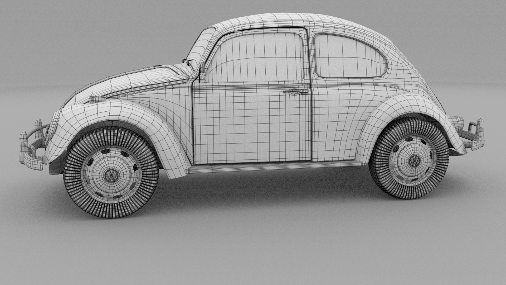 Vw Beetle 3D model_14
