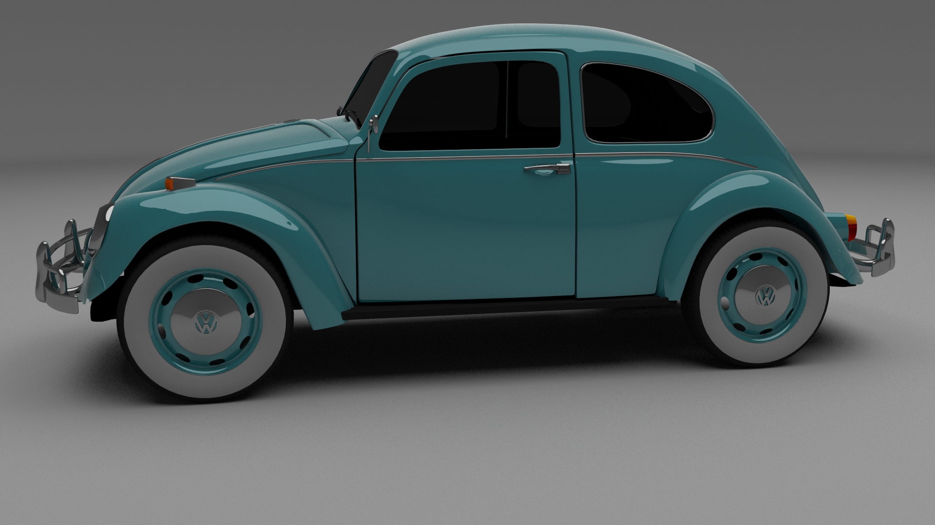 Vw Beetle 3D model_3