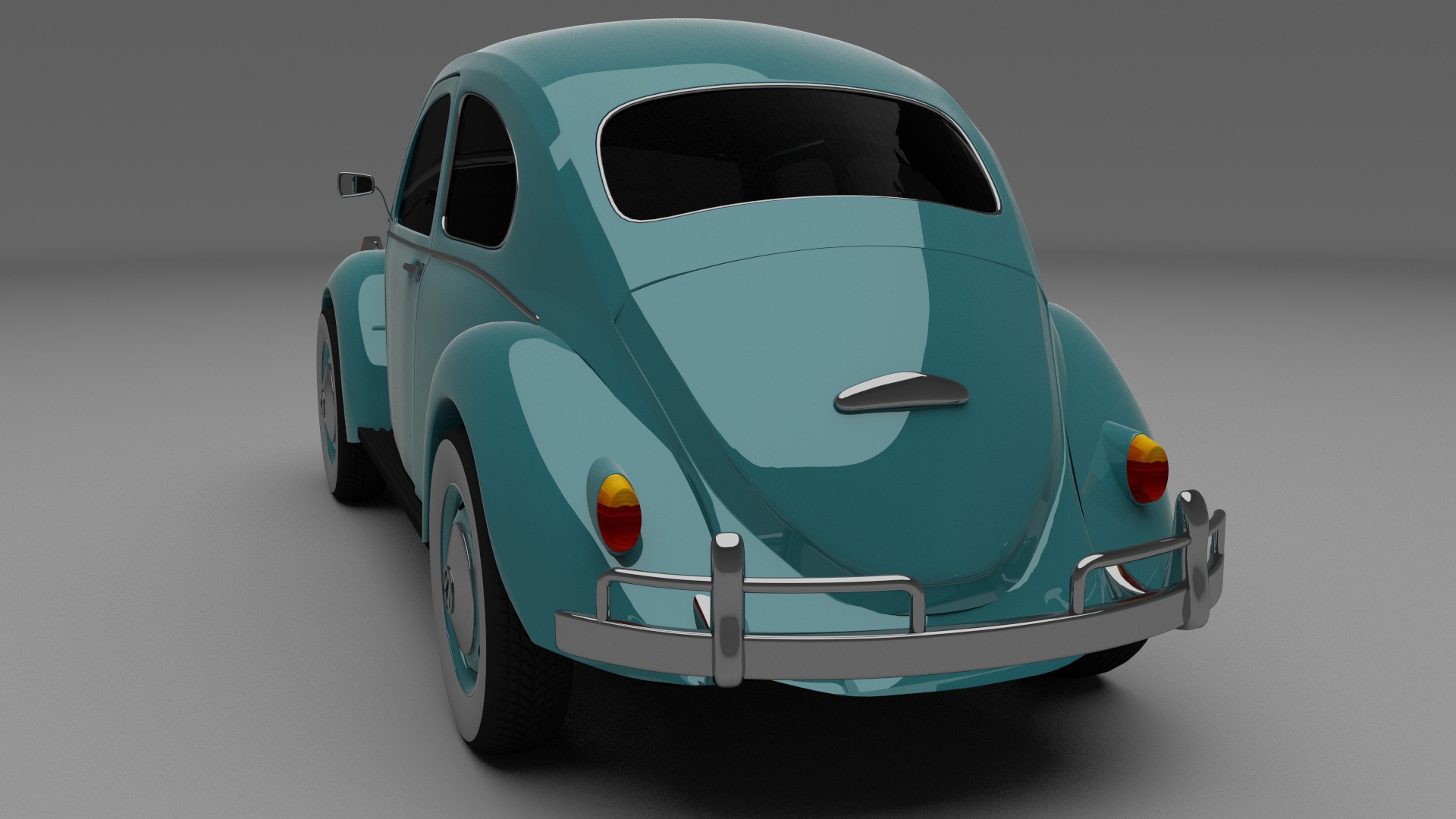 Vw Beetle 3D model_4