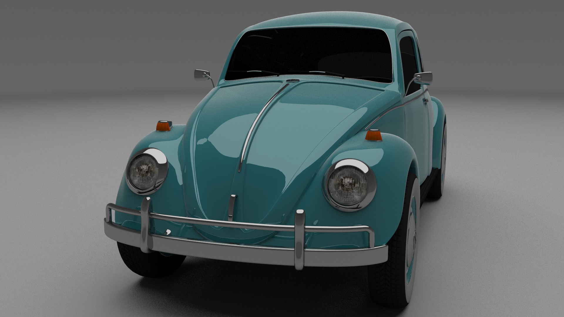 Vw Beetle 3D model_1