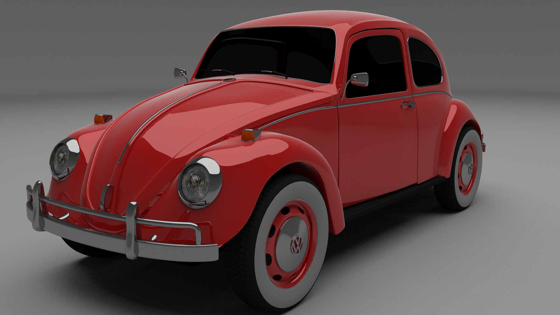 Vw Beetle 3D model_6