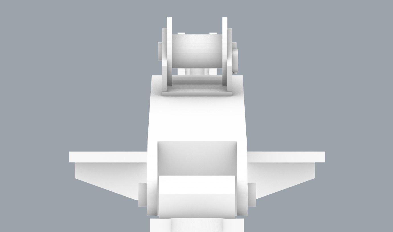 LNG Ships Deck Crane PM 3D print model_24