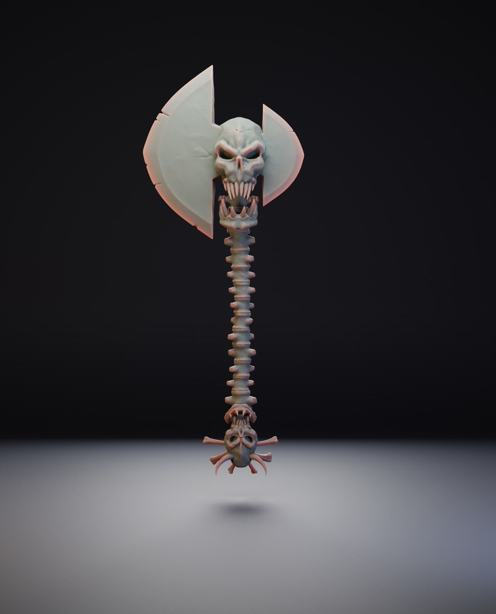 Arcanite Reaper - Karazhan event - World of Warcraft 3D print model_1