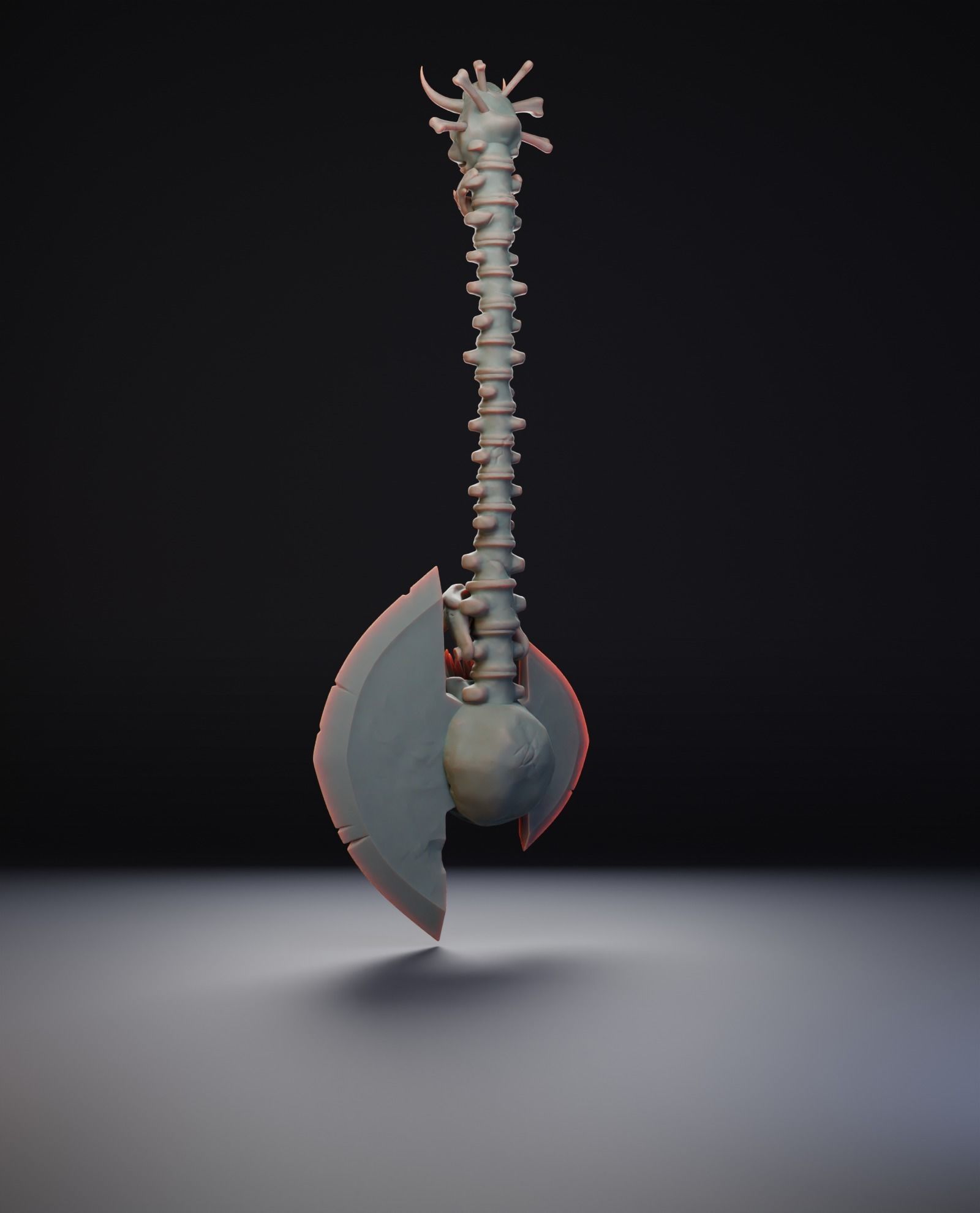 Arcanite Reaper - Karazhan event - World of Warcraft 3D print model_3