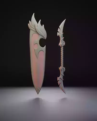 Blood Elf Guard Weapons - World of Warcraft